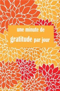 une minute de grqtitude par jour