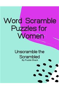 Word Scramble Puzzles for Women