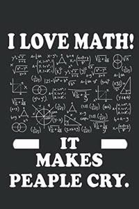Funny Math Algebra Notebook
