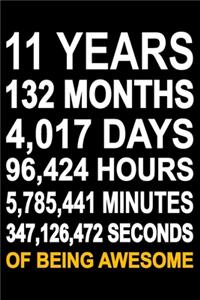 11 Years Of Being Awesome