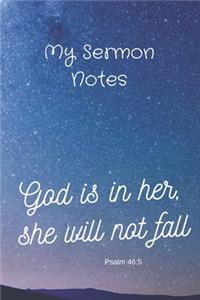 My Sermon Notes