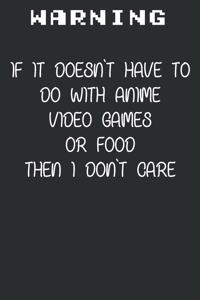 Anime Notebook