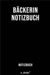 Notizbuch für Bäcker / Bäckerin