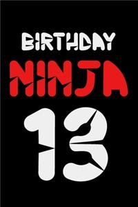 Birthday Ninja 13