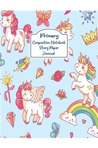 Primary Composition Notebook Story Paper Journal