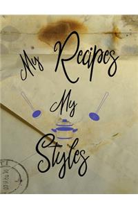 My Recipes Journal