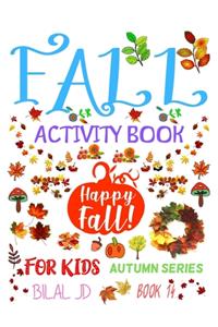 Fall Activity Book for Kids