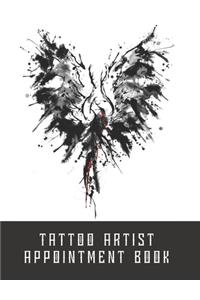 Tattoo Artist Appointment Book