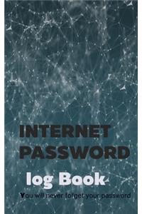 Internet Password Log Book Notebook