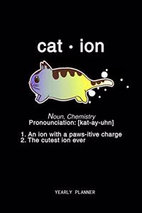 Cat Ion Yearly Planner
