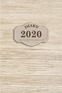 2020 Diary Daily Planner Full Page a Day