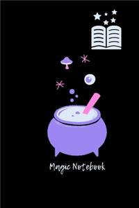 Magic Notebook Checkered