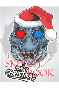 Sketch Book: Christmas Gift 8.5" X 11", Personalized Artist Sketchbook: 105 pages, Sketching, Drawing and Creative Doodling. Notebook and Sketchbook to Draw and 