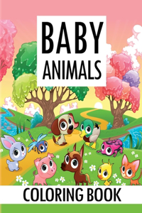 Baby Animals Coloring Book