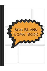 Kids Blank Comic Book