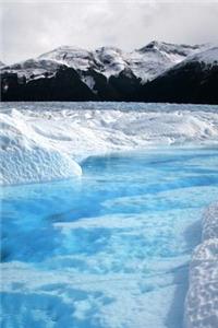 Glacier and Mountains of Patagonia in Argentina Journal