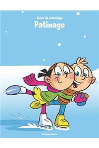 Livre de coloriage Patinage 1