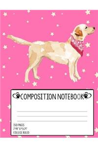 Labrador Composition Notebook
