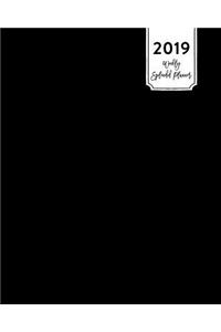 2019 Weekly Splendid Planner, Weekly & Monthly 12 Months, January - December 2019