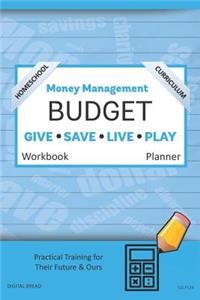 Money Management Homeschool Curriculum Budget Workbook Planner