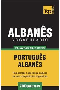 Vocabulário Português-Albanês - 7000 palavras mais úteis