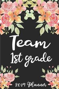 Team 1st Grade 2019 Planner