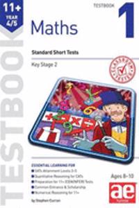 11+ Maths Year 4/5 Testbook 1