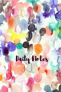 Daily Notes - Water Color