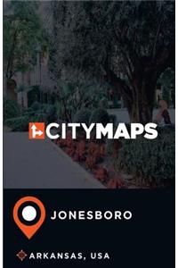 City Maps Jonesboro Arkansas, USA