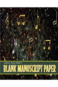 Useful Tool Prints Blank Manuscript Paper