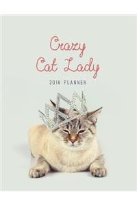 Crazy Cat Lady 2018 Planner