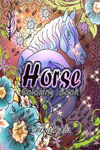 Horse Coloring Book