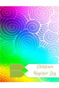Childcare Register Log