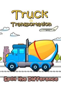 Truck and Transportation Spot The Difference