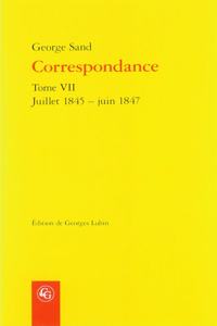 Correspondance. Tome VII