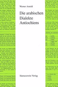 Die Arabischen Dialekte Antiochiens