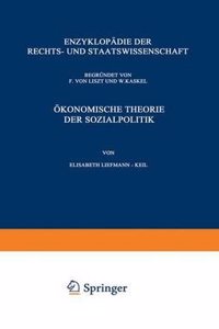 Okonomische Theorie der Sozialpolitik