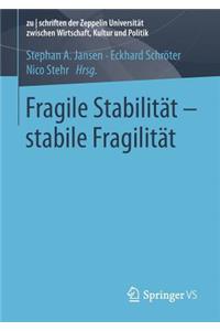 Fragile Stabilität - Stabile Fragilität