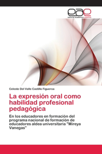 expresión oral como habilidad profesional pedagógica