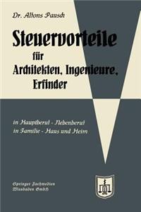 Steuervorteile Für Architekten, Ingenieure Und Erfinder