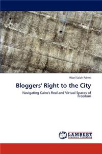 Bloggers' Right to the City