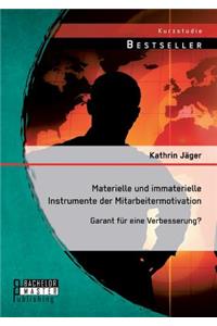 Materielle und immaterielle Instrumente der Mitarbeitermotivation