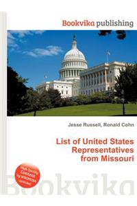 List of United States Representatives from Missouri