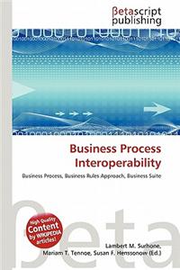 Business Process Interoperability