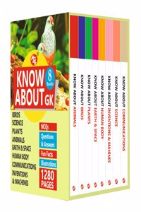 Know About General Knowledge - Set of 8 Books