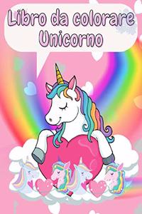 Libro da Colorare Unicorno