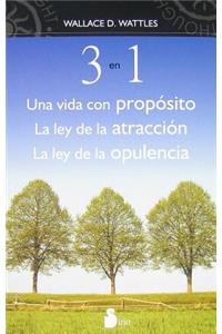 3 en 1: Una Vida Con Proposito, la Ley de la Atraccion, la Ley de la Opulencia