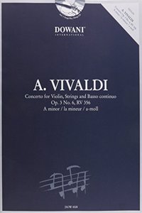 Vivaldi - Concerto for Violin, Strings and Basso Continuo Op. 3 No. 6, RV 356 in a Minor