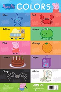 Learn with Peppa Pig : Early Learning Colors Chart for Children