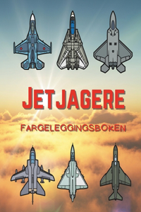 Jetjagere Fargeleggingsboken